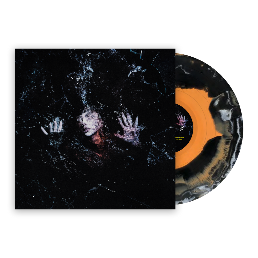 Set It Off - Self-Titled Vinyl (Orange, Black & White) - Halloween Exclusive