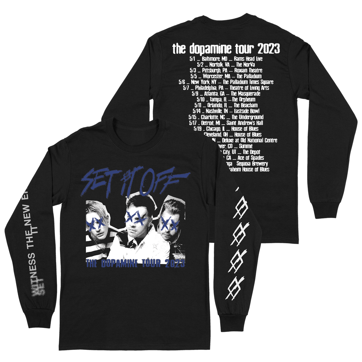 Set It Off After Midnight Long Sleeve T-Shirt