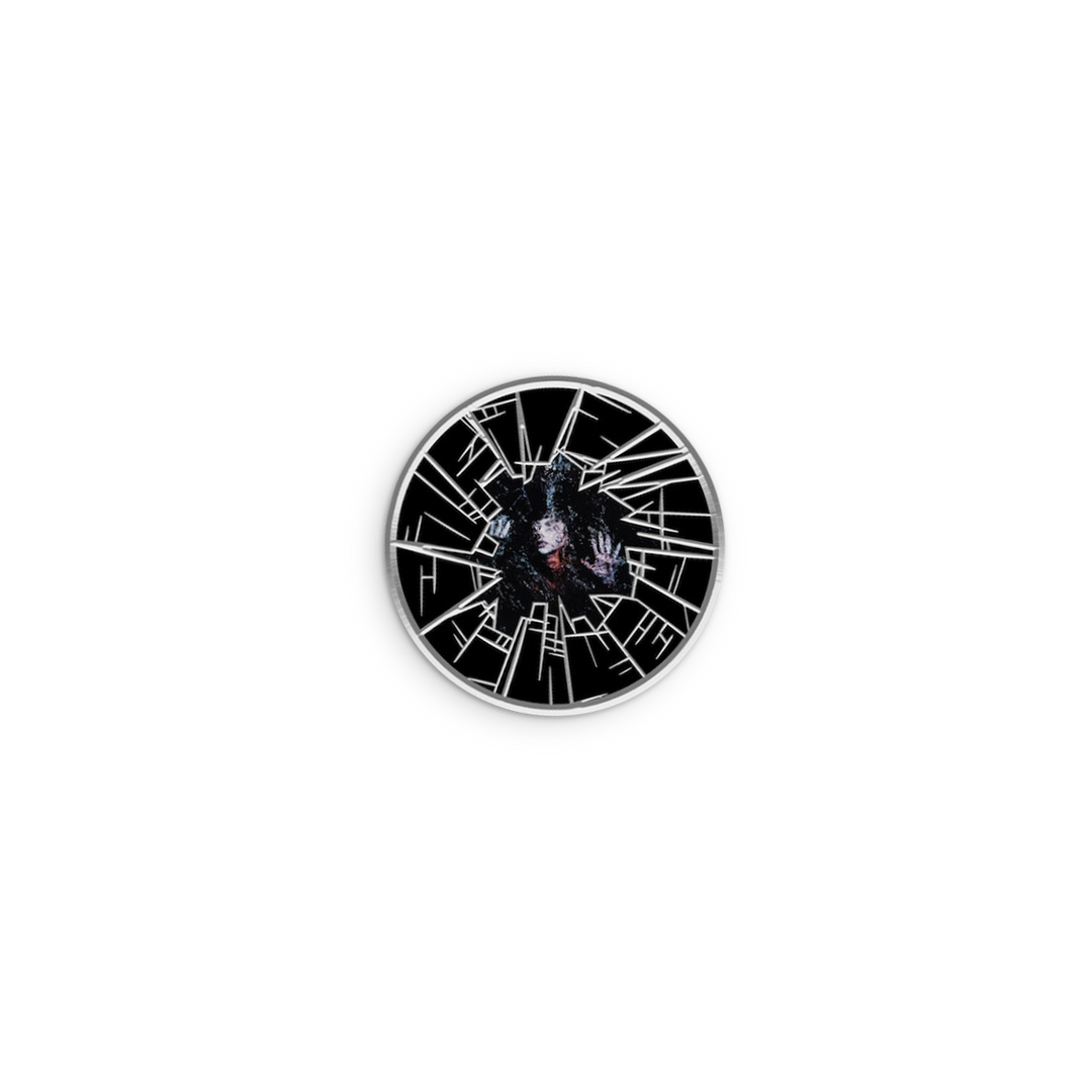 SIO Album Cover Rotating Enamel Pin
