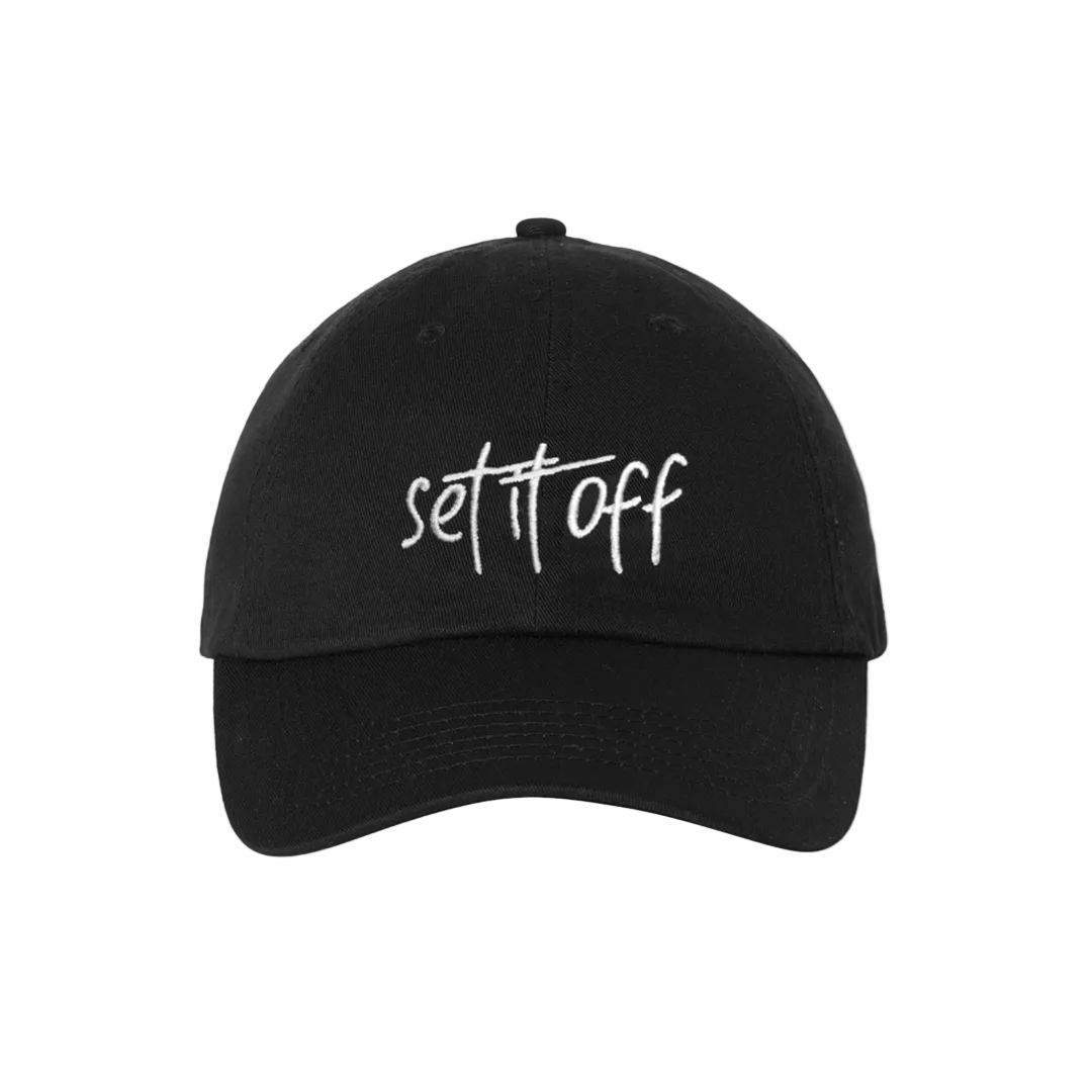 White Logo Hat