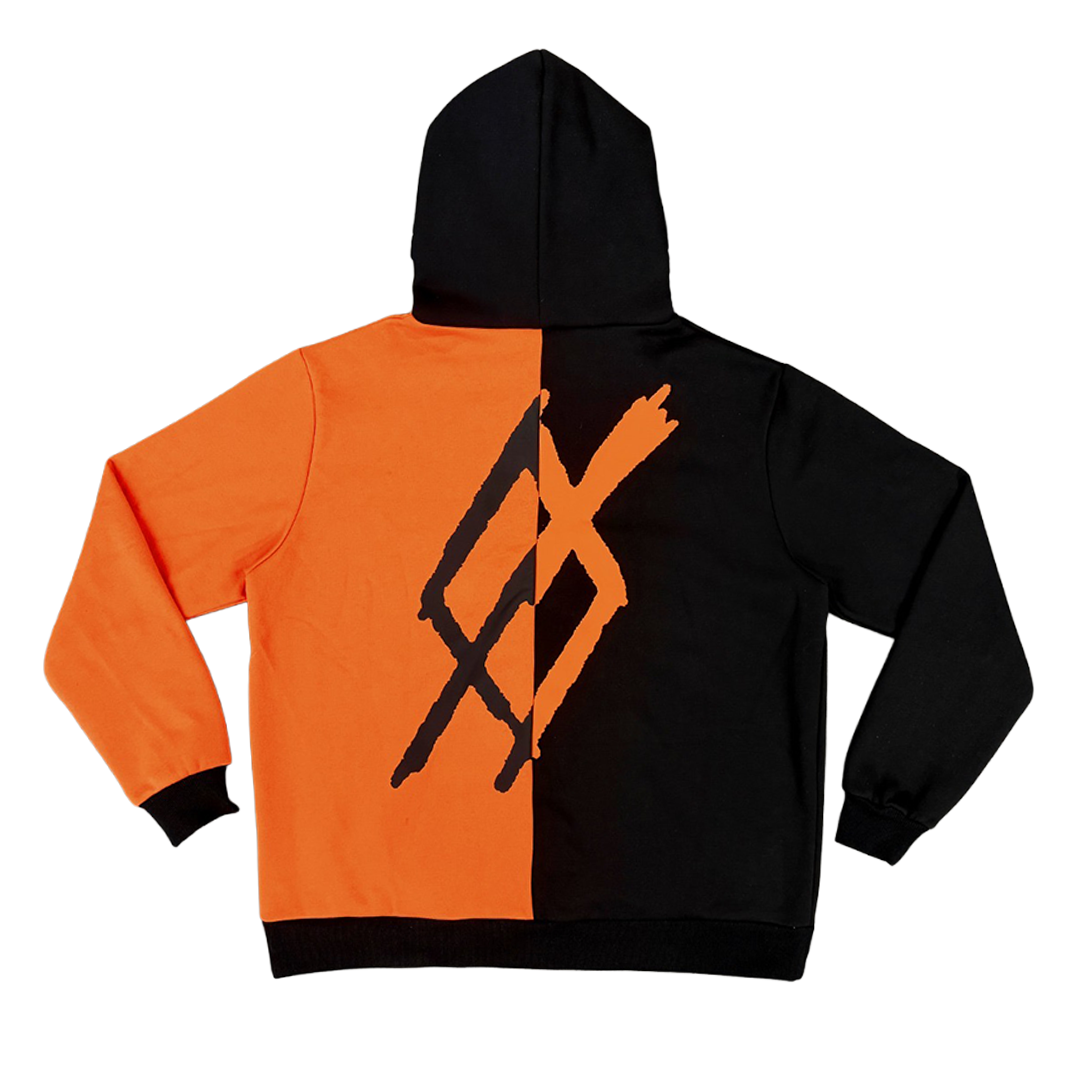 Devil Hoodie (Orange/Black)